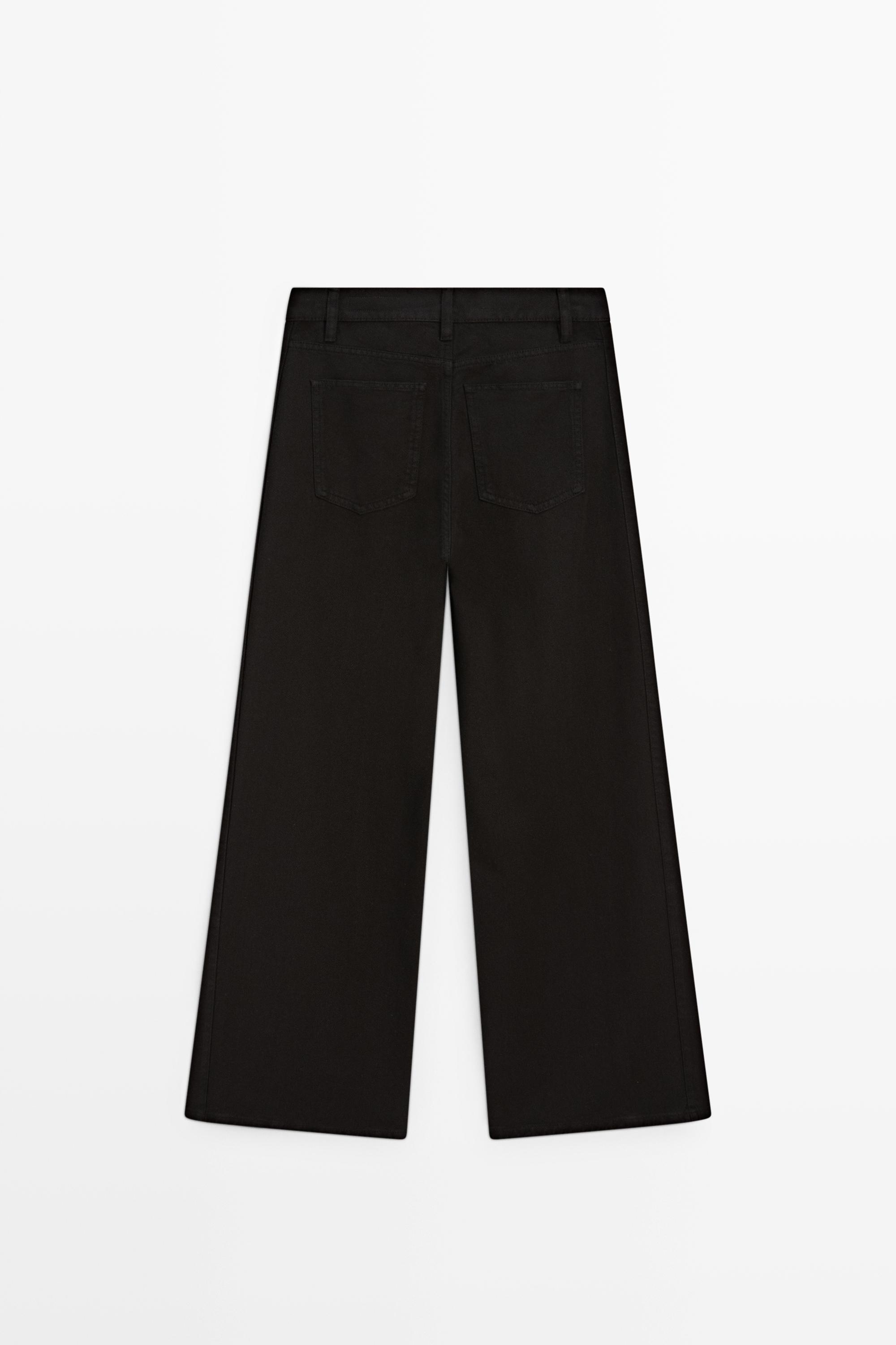Flowy wide-leg jeans